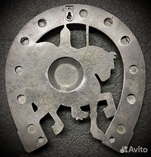 Сувенир из СССР Пано Подкова Рыцарь всадник