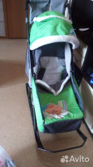 Санки коляска