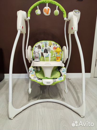 Детская электронная качель фирмы Graco