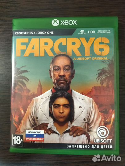 Диск на xbox one far cry 6
