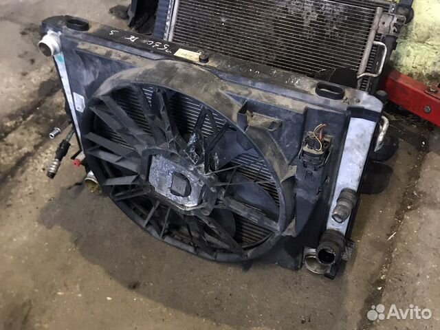 BMW E60 кассета радиаторов 2.5 d