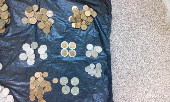 Монеты Гкчп-1991г-92г-93г-10к-50к-1р-5р-10р-20р-50