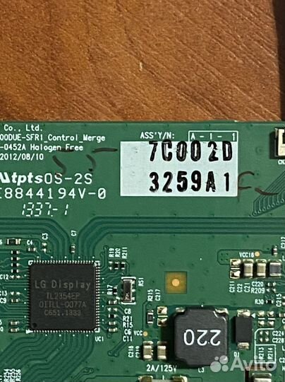 6870c-0452a от Lg 32ln542v