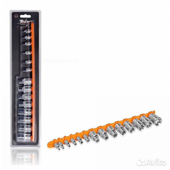 Airline AT-BS-35 Набор головок torx E4-E24 на подв