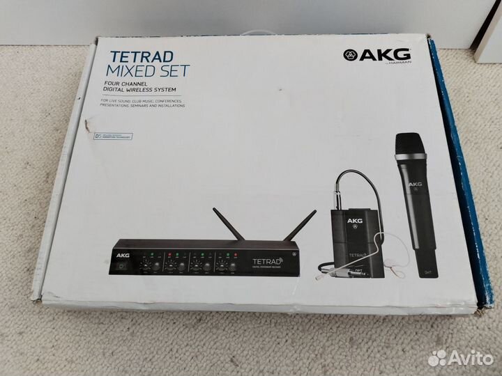 Радиосистема AKG DMS tetrad mixed SET 4/4 EU