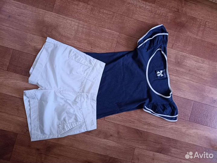 Белые Шорты sela 42 хлопок