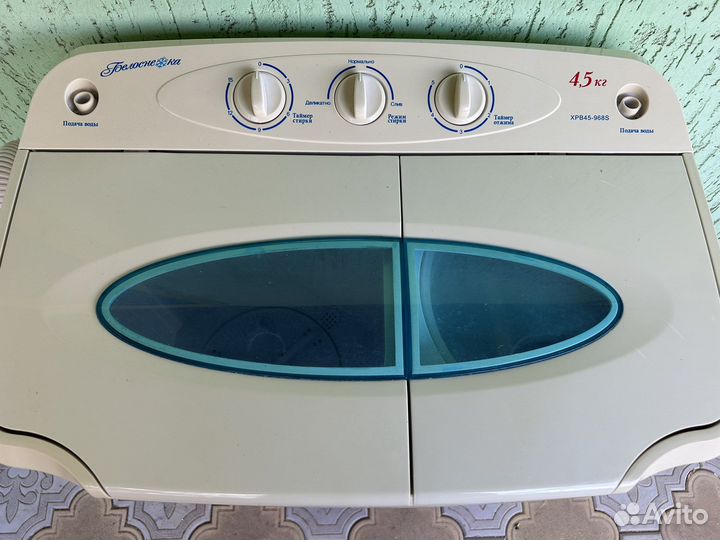 Стиральная машина белоснежка