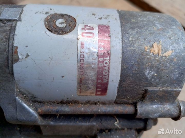 Стартер toyota