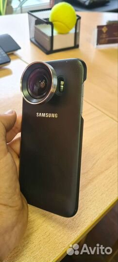 Чехол samsung lens cover S7 Edge (ET-CG935dbegru)