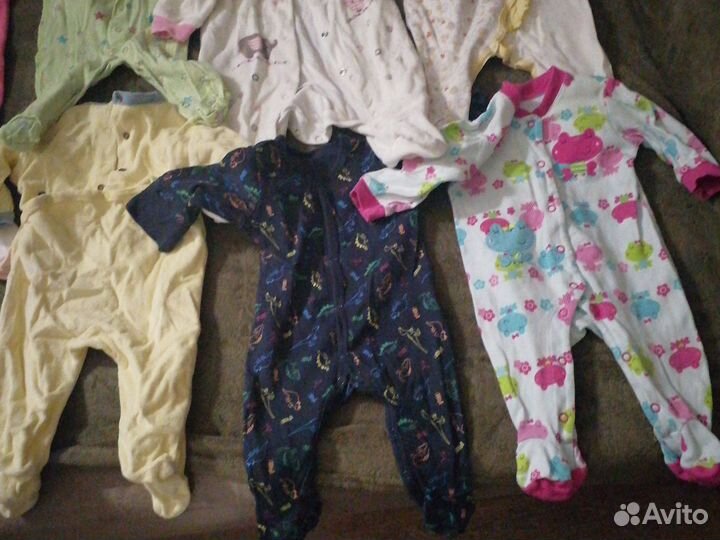 Вещи пакетом для девочки с рождения и на вырост