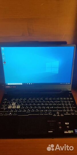 Ноутбук asus TUF gaming F15 FX506HM-HN016