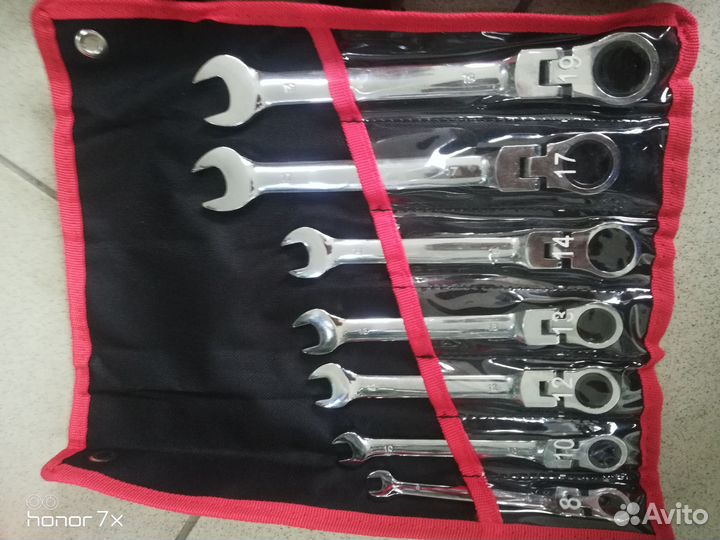 Набор ключей трещоточных прямых