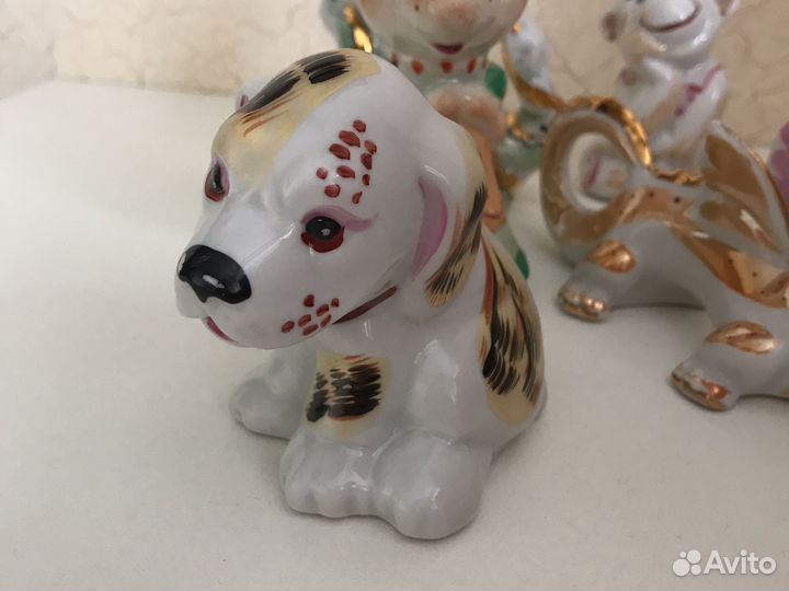 Статуэтки фарфор дфз разные животные