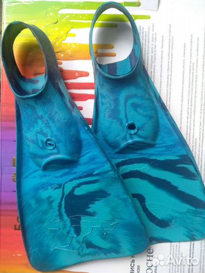 Ласты для плавания детские Малютка, бу