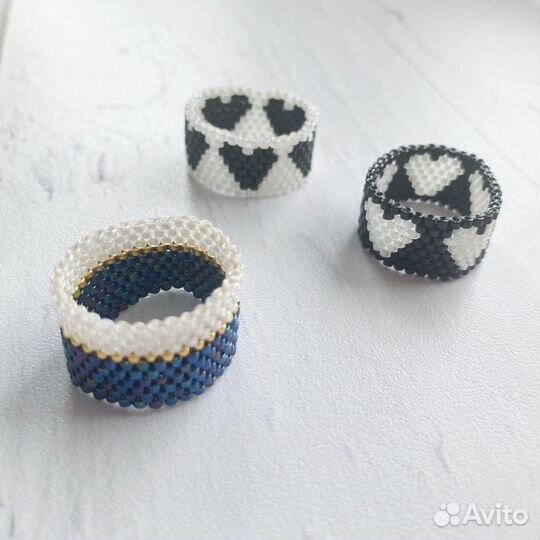 Колечки из бисера