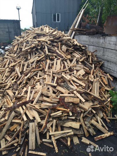 Дрова, горбыль, опилки