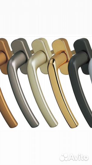 Фурнитура на пластиковые алюминевые окна