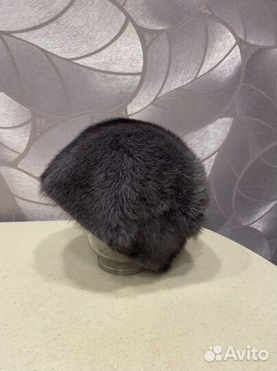 Шапка норковая женская 56 размер