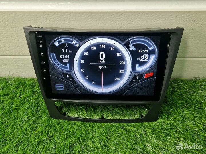 Магнитола Андроид Мерседес w211 w219 9дюймов