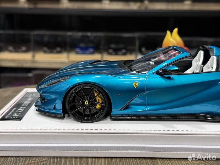 IVY (IM1820G) Ferrari Novitec 812 GTs blue 1:18