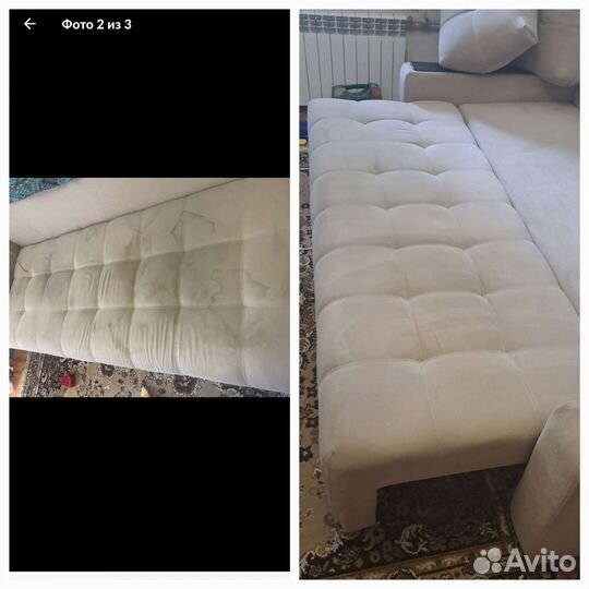 Химчистка мебели, матрасов, ковров