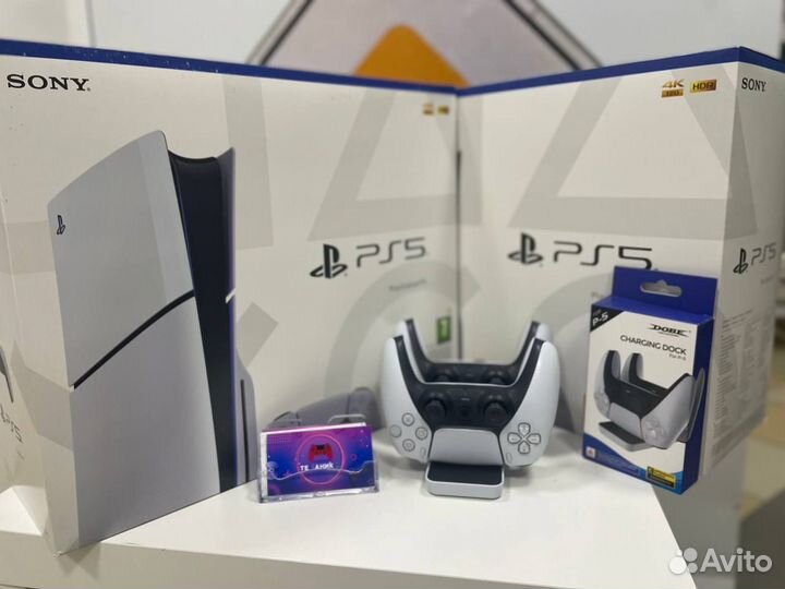 Sony PlayStation 5 slim + ea play в подарок