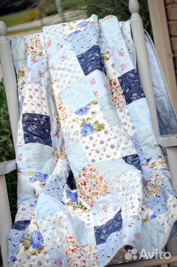 Лоскутное одеяло ручной работы
