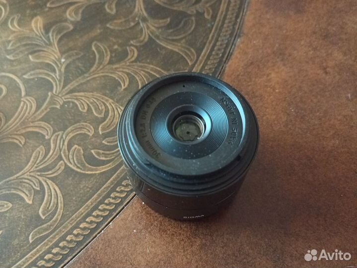 Объектив sigma 30/2.8 для sony e