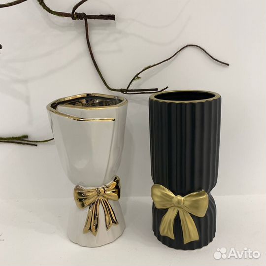 Ваза для цветов керамическая