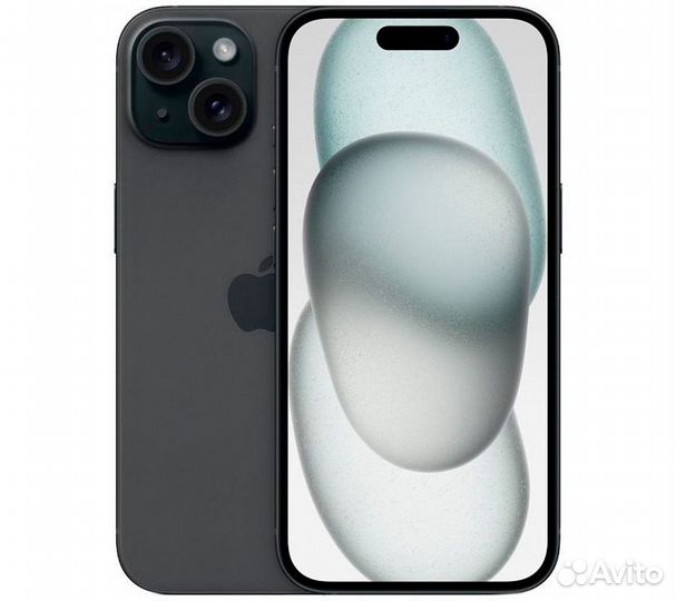 Смартфон Apple iPhone 15 256GB Black (Черный) Dual Sim