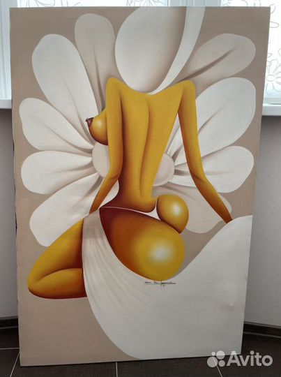 Картина масло 150/100. Доминикана