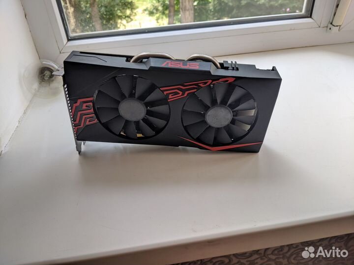 Asus RX 470 полностью рабочая тихая