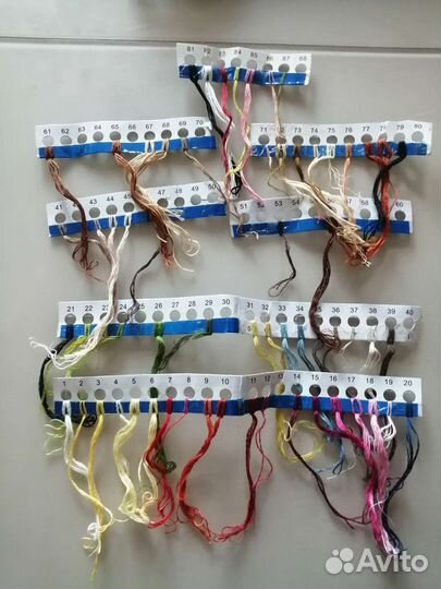 Вышивка крестиком остатки