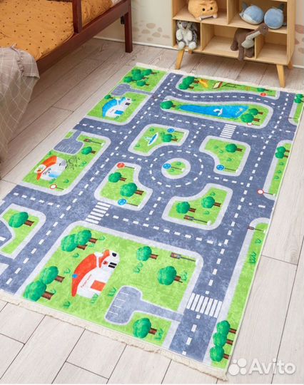 Ковер безворсовый детский