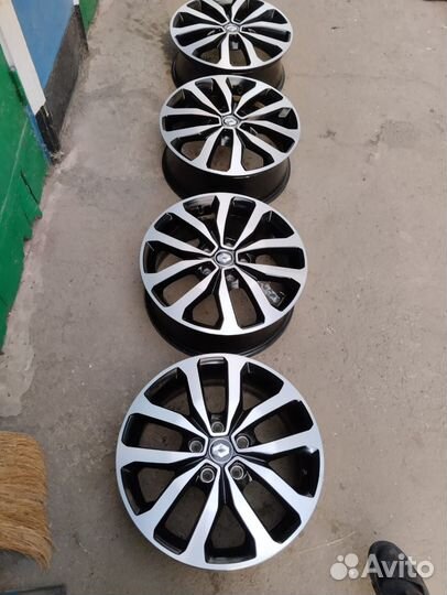 Литые диски R 17, Рено Аркана