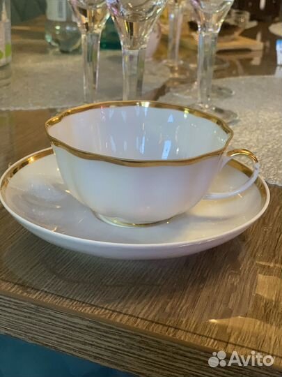 Чайная пара Дулево