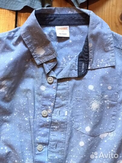 Шорты,брюки,рубашки пакетом. 4-5лет