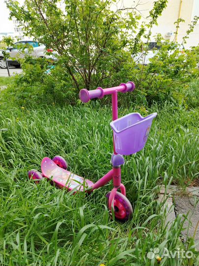 Самокат детский трехколесный