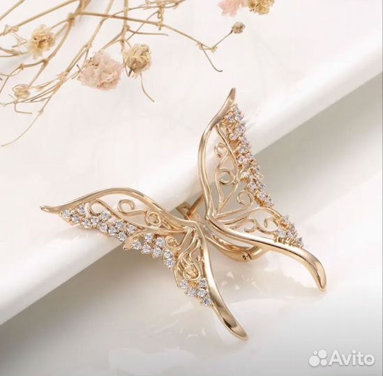 Серьги. Покрытие золото 585RG