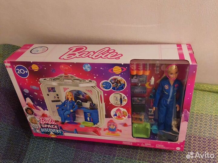Barbie набор барби space discovery новый космонавт