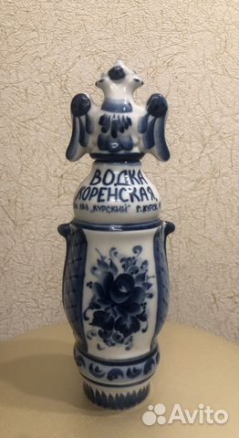 Графин штоф гжель