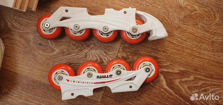 Коньки ролики 2 в 1 детские 30-33р Маркировка