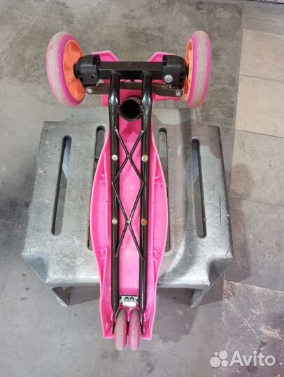 Самокат детский трехколесный бу