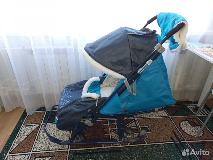 Санка коляска Ника