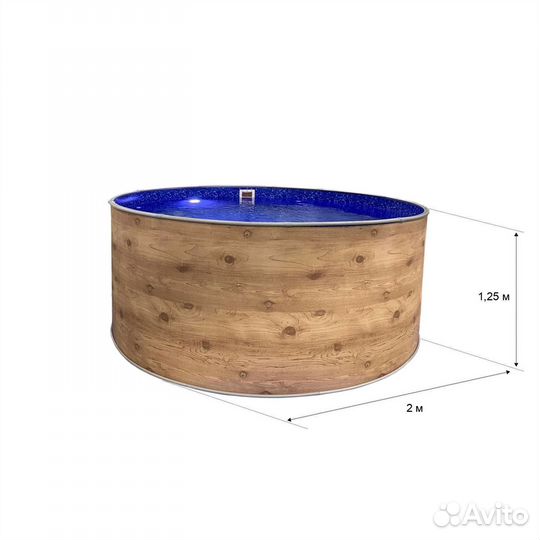 Морозостойкий бассейн laguna круглый