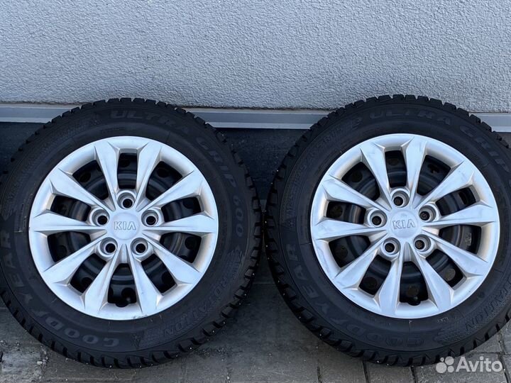 Колеса Hyundai Kia 195 65 15 Goodyear UltraGrip