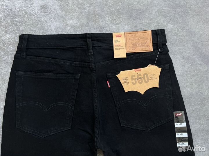 Levi's 550 Классика Новые Пакистан Black