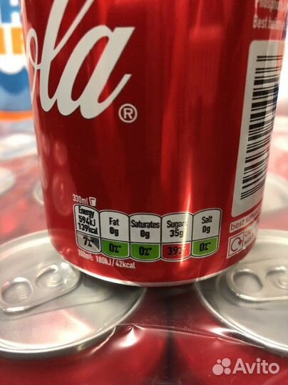 Coca-Cola (Кока кола) Дания и Великобритания