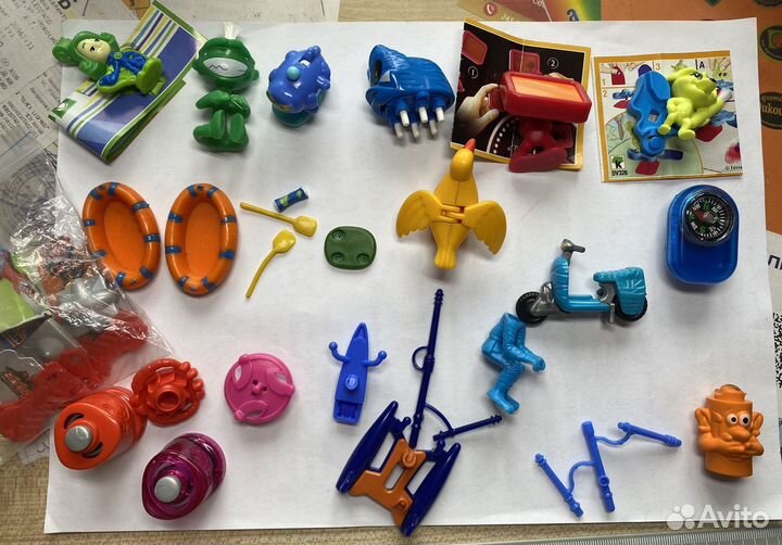 Запасные части для киндер сюрприза