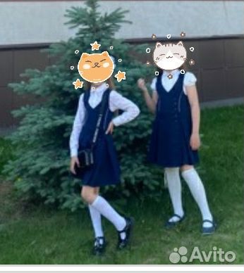 Школьная форма Ореана для девочки 134 140 синяя